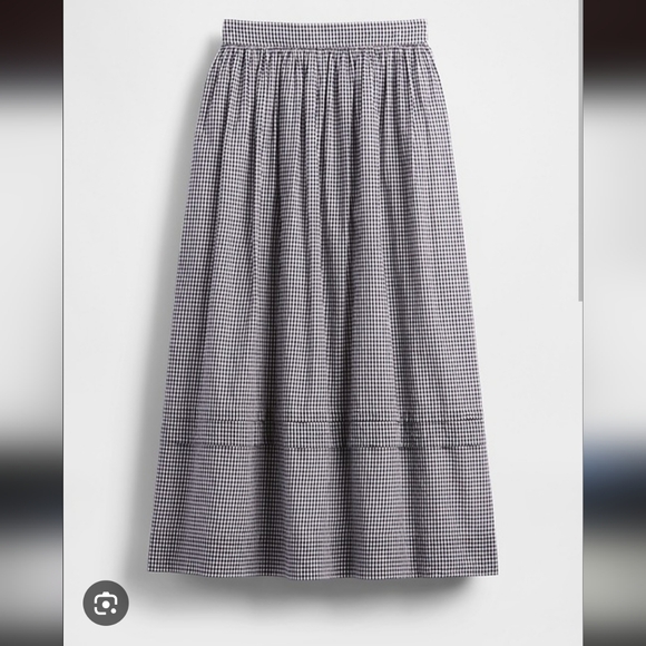 Doen X Gap Gingham Midi Skirt - Picture 1 of 1